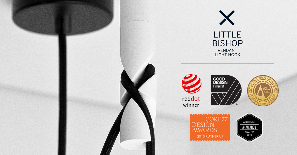 Little Bishop — Award-winning pendant light hook